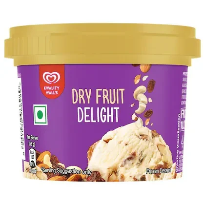 Kwality Walls Dry Fruit Delight Frozen Dessert 100 ml