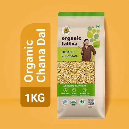 Organic Tattva Chana Dal 1 kg