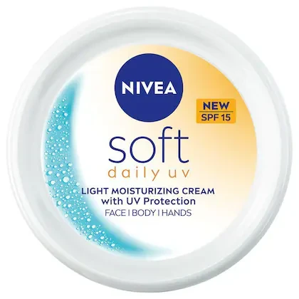 Nivea Soft SPF15 Daily UV Light Moisturizing Cream 50 ml