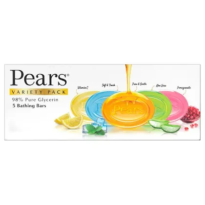 Pears Variety Pack 125 g (Pack of 5)