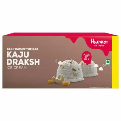 Havmor Kaju Draksh Ice Cream 700 ml (Carton)