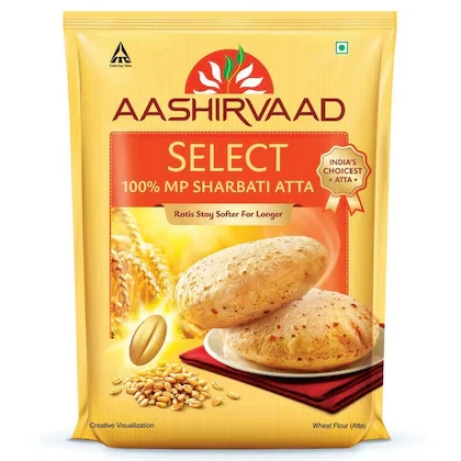 Aashirvaad Select Sharbati Wheat Atta 5 kg