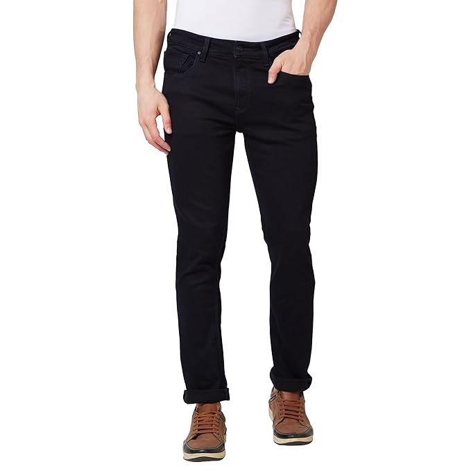 Spykar Men's Rover Regular Fit Mid-Rise Jeans
