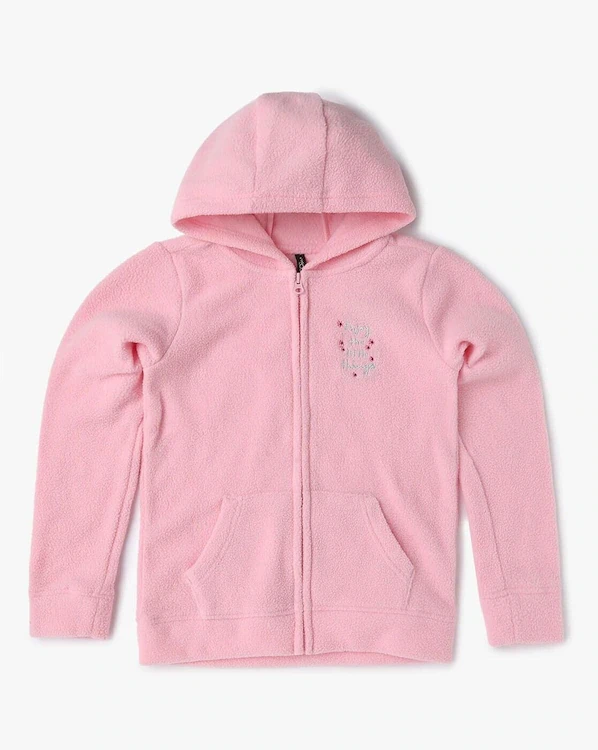 Zip-Front Hooded Jacket