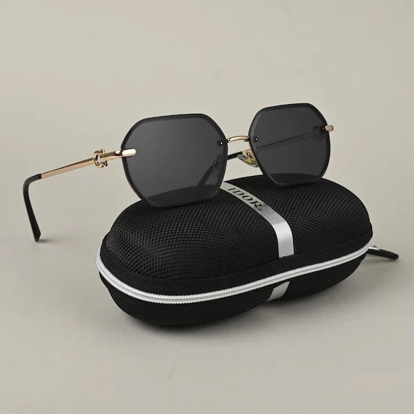 IDOR UV Protected Premium Metal Sunglass for Men & Women | 28712-C7