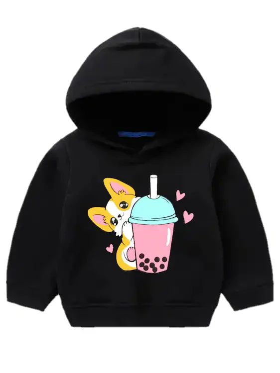 Jungle Berry Kid's Full Sleeve Sweatshirt Hoodie | Boy's and Girl's Winter Wear Hoodies pack of 1