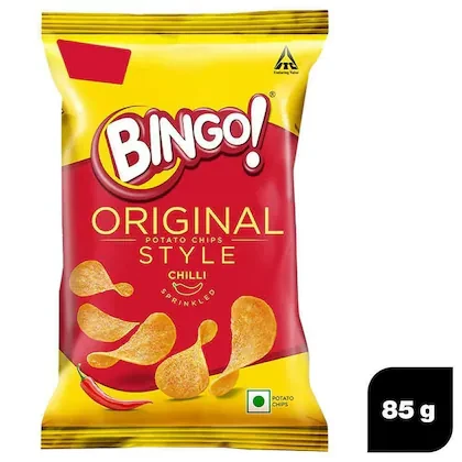 Bingo Original Chilli Sprinkled Potato Chips 85 g