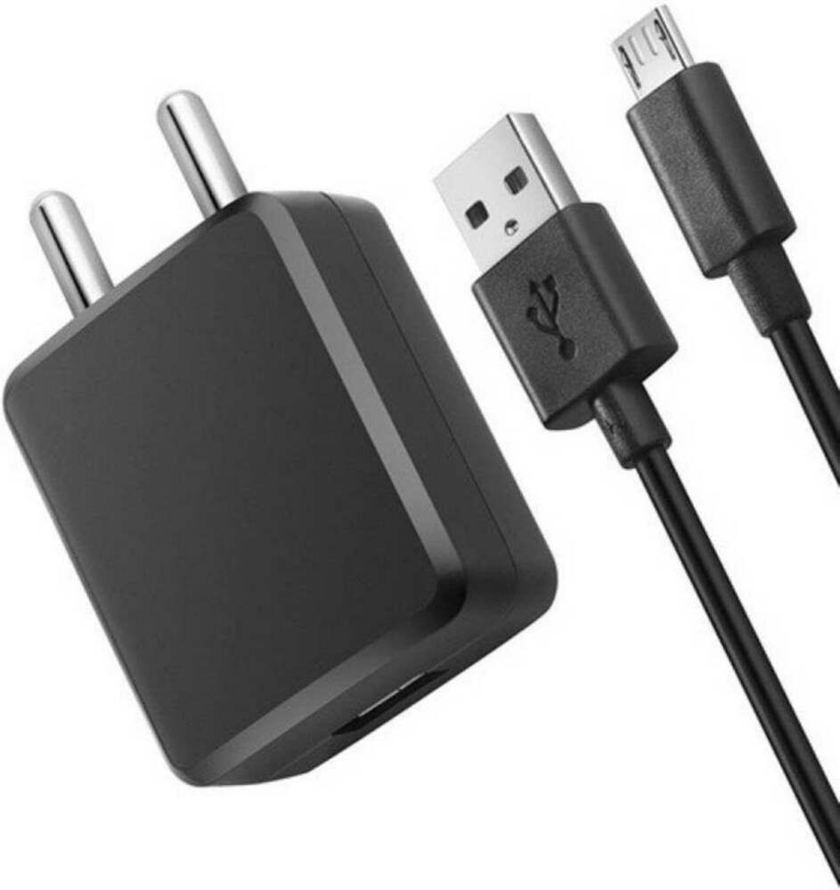 Webilla Wall Charger Accessory Combo For Mobile (Black)