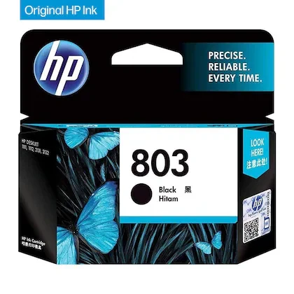 HP 803 Small Ink Cartridge, Black