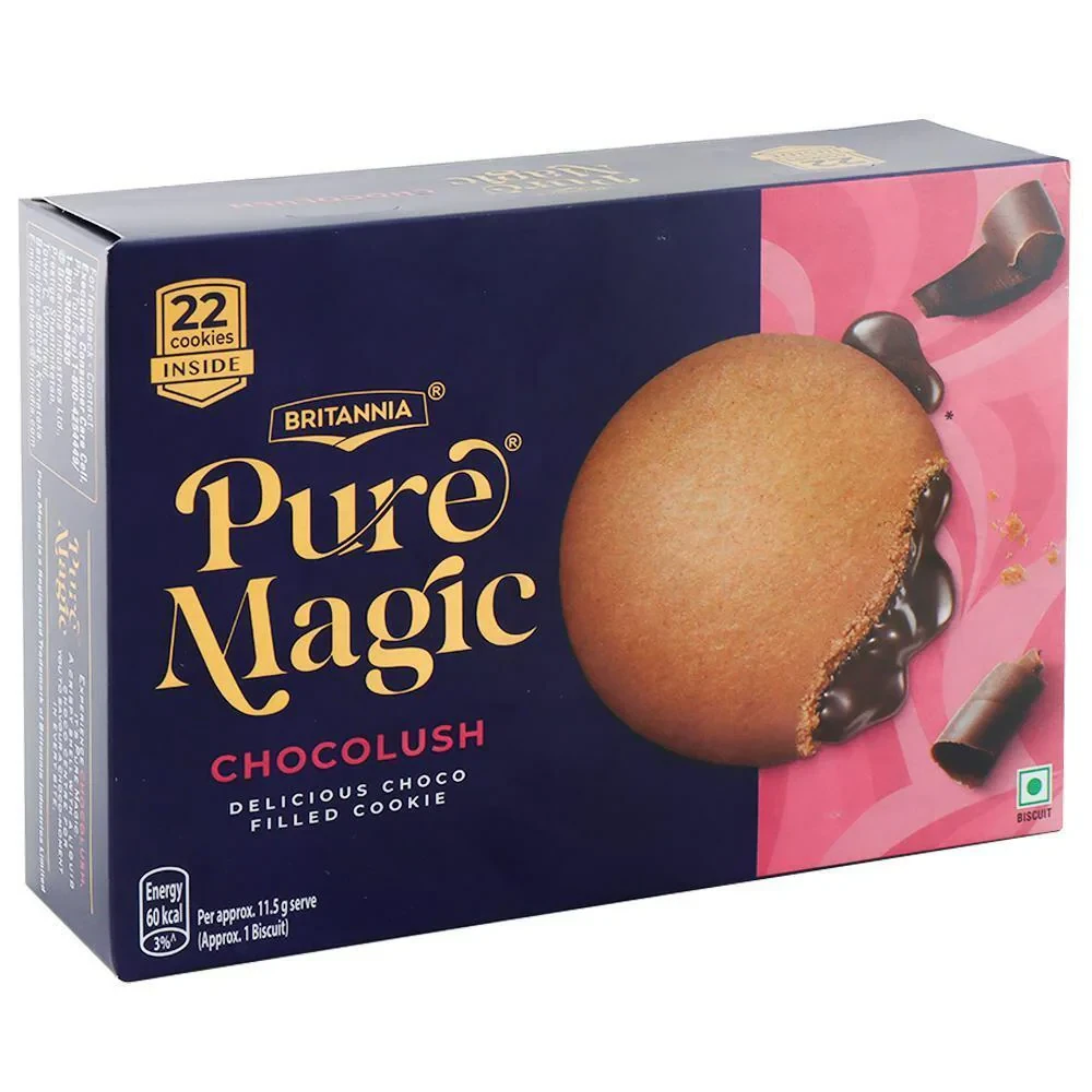 Britannia Pure Magic Chocolush Cookies 253 g