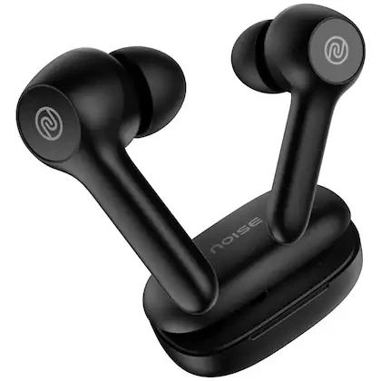 Noise Buds VS201 V3 in-Ear True Wireless Earbuds with 60H of Playtime, Dual Equalizer, Full Touch Control, Mic, Bluetooth v5.1 (Matte Black, TWS)