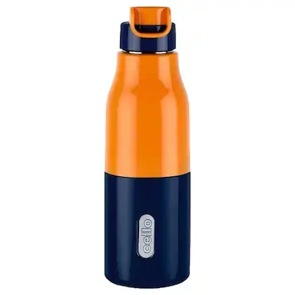 Cello Assorted Stainless Steel Puro Steel-X Felix 900 Insulated Bottle 680 ml