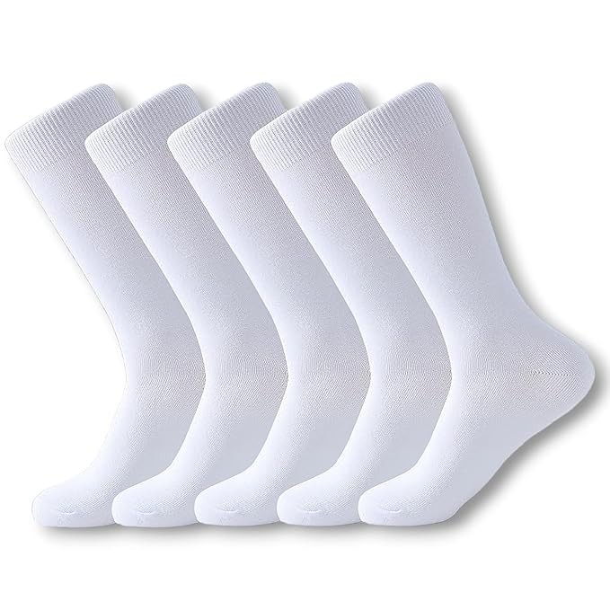 kids school uniform socks for boys and girls, Made with Soft, Breathable & Durable Cotton, Anti Odour & Moisture Absorbent, Calf Length -pack of 5,ideal for School, Sports and All Day Wear