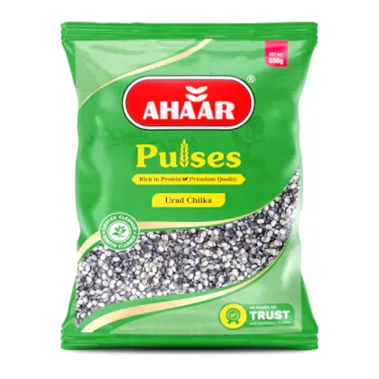 Ahaar Premium Urad Chilka Dal 500g