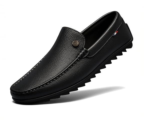 Kraasa Men Stylish Causal Loafers | Premium Outdoor| Lighweight Slip-On's | Soft Cushioned Insole | Super Flexible, Comfortable for Men