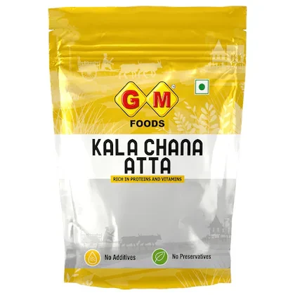 GM Foods Kala Chana Atta 500 g