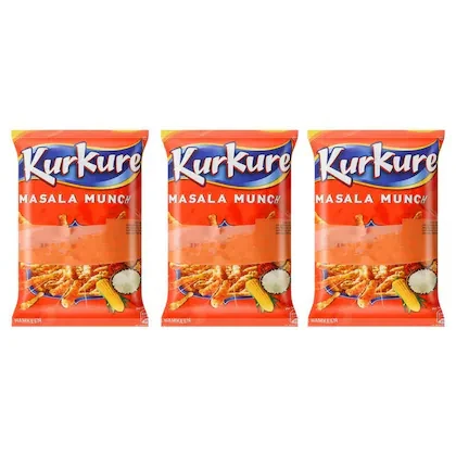 Kurkure Masala Munch Combo Pack 197 g (Pack of 3)