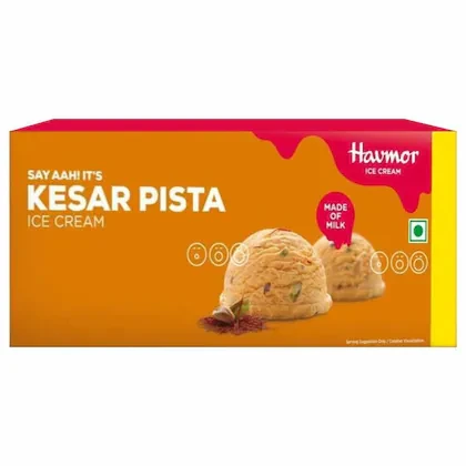 Havmor Kesar Pista Ice Cream 700 ml (Carton)