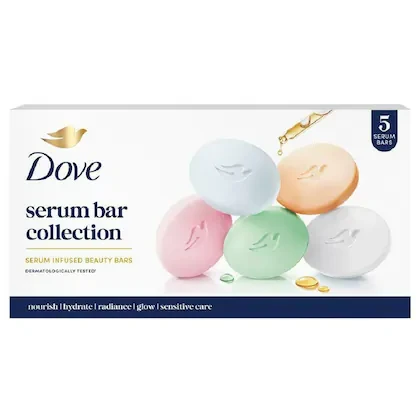 Dove Serum Bar Collection Soap Pack of 5 (125 g each)