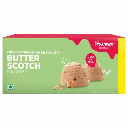 Havmor Butter Scotch Ice Cream 700 ml (Carton)