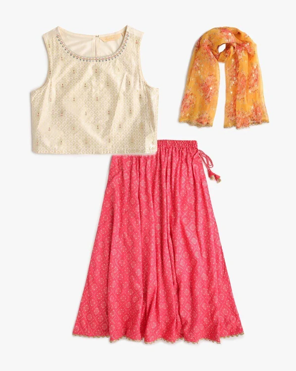 Printed Lehenga Choli Set