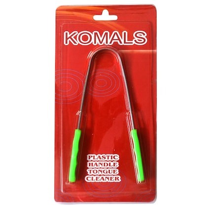 Komals Plastic Handle Tongue Cleaner